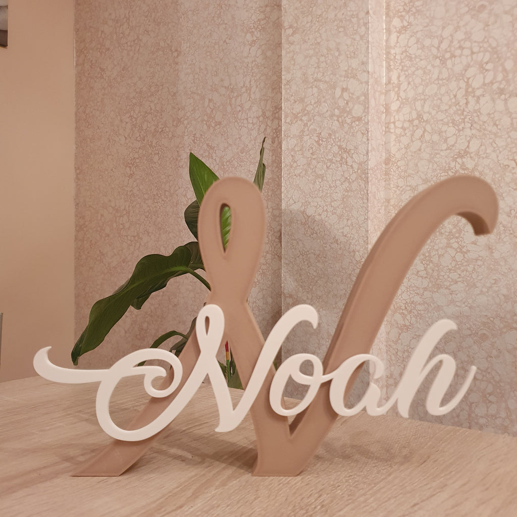 Letra con nombre