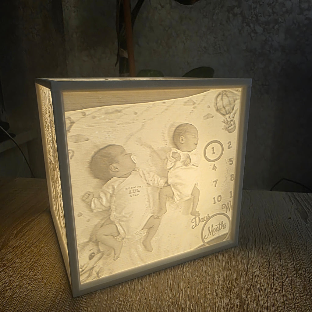 Custom 3D Cube Lamp