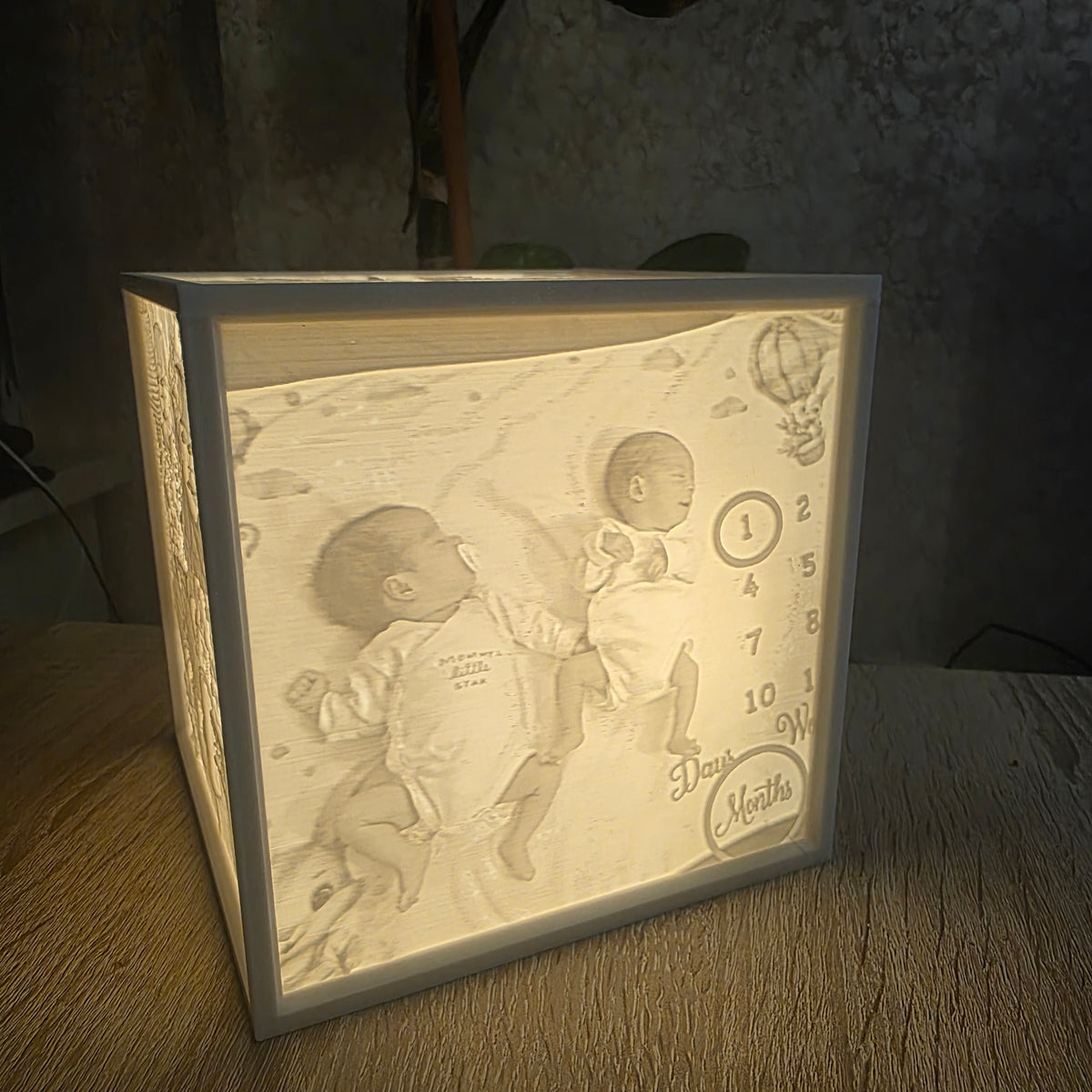 Custom 3D Cube Lamp