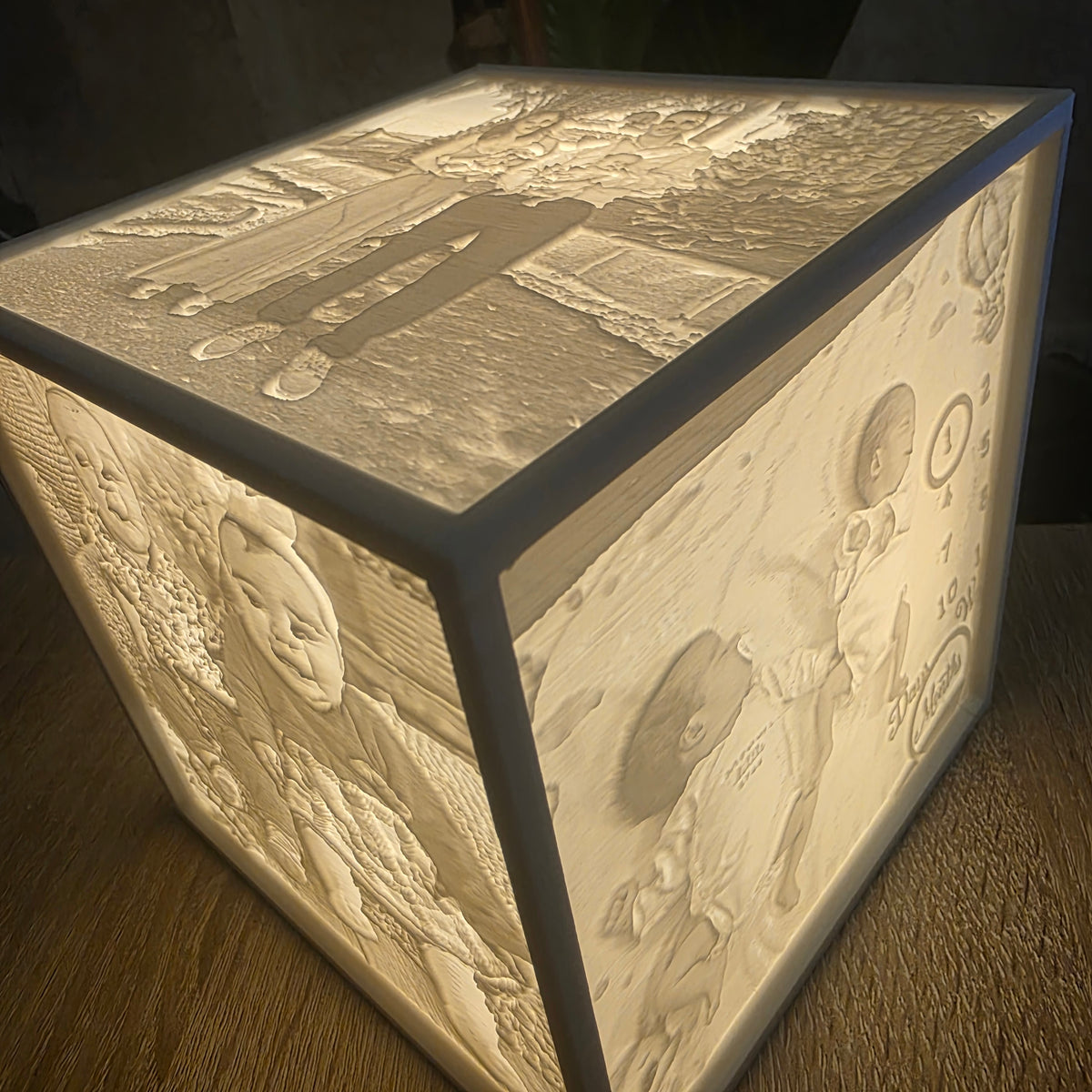 Custom 3D Cube Lamp