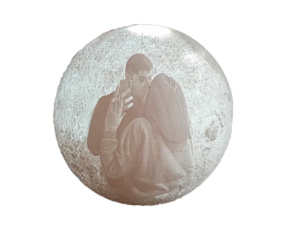 Personalized 3D Moon Lamp